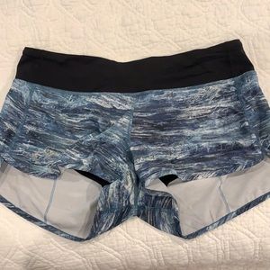 Lululemon speed shorts size 8